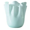 Vaso Fazzoletto River Green di Paolo Venini e Fulvio Bianconi