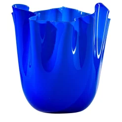 Vaso Fazzoletto Sapphire di Paolo Venini e Fulvio Bianconi