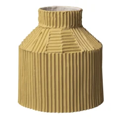 Vaso Fide Cartoccio E11/senape Chiaro Vaso