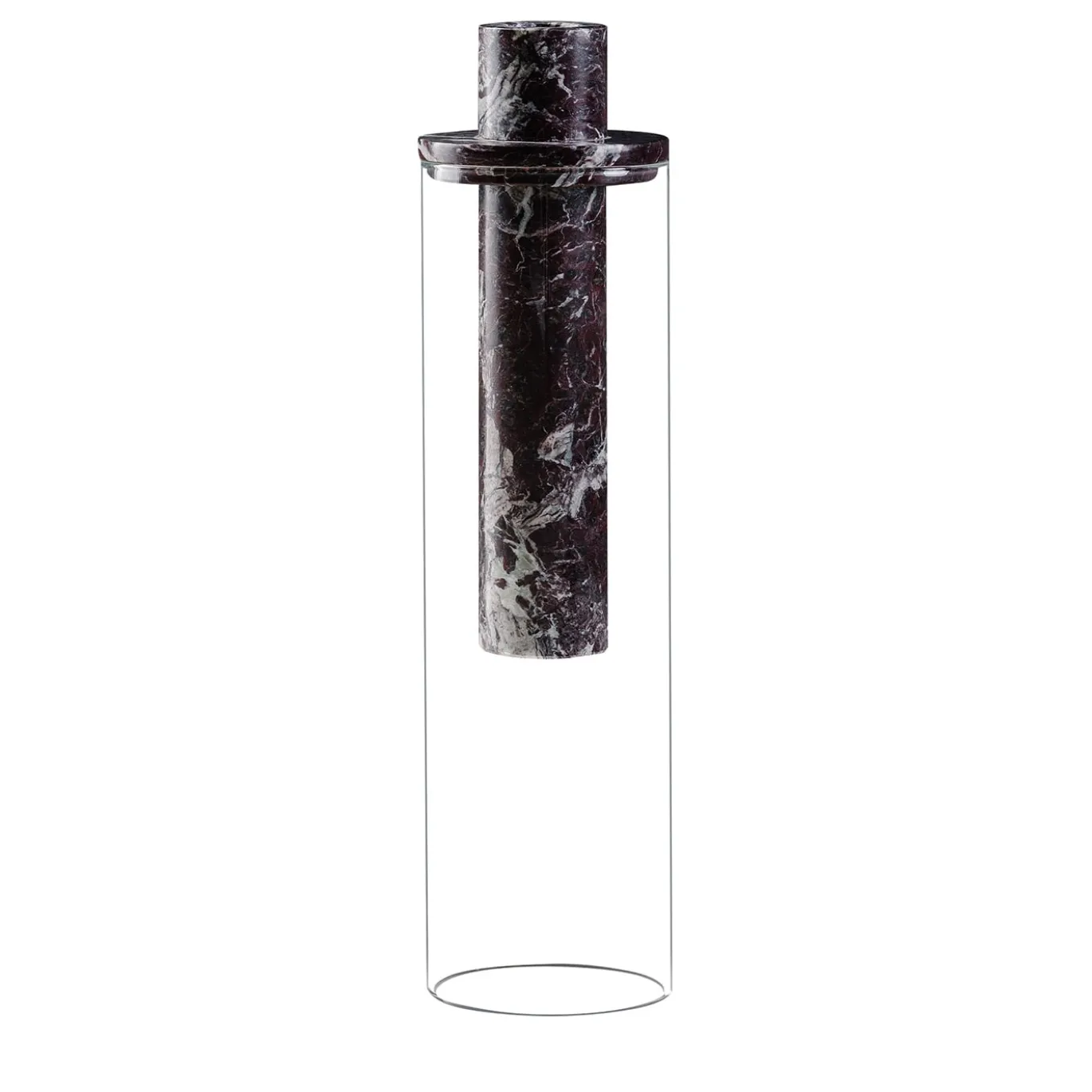 Vaso Floa Big Rosso Levanto di Maurizio Bergo