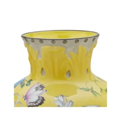 Vaso giallo alto Iris Garden