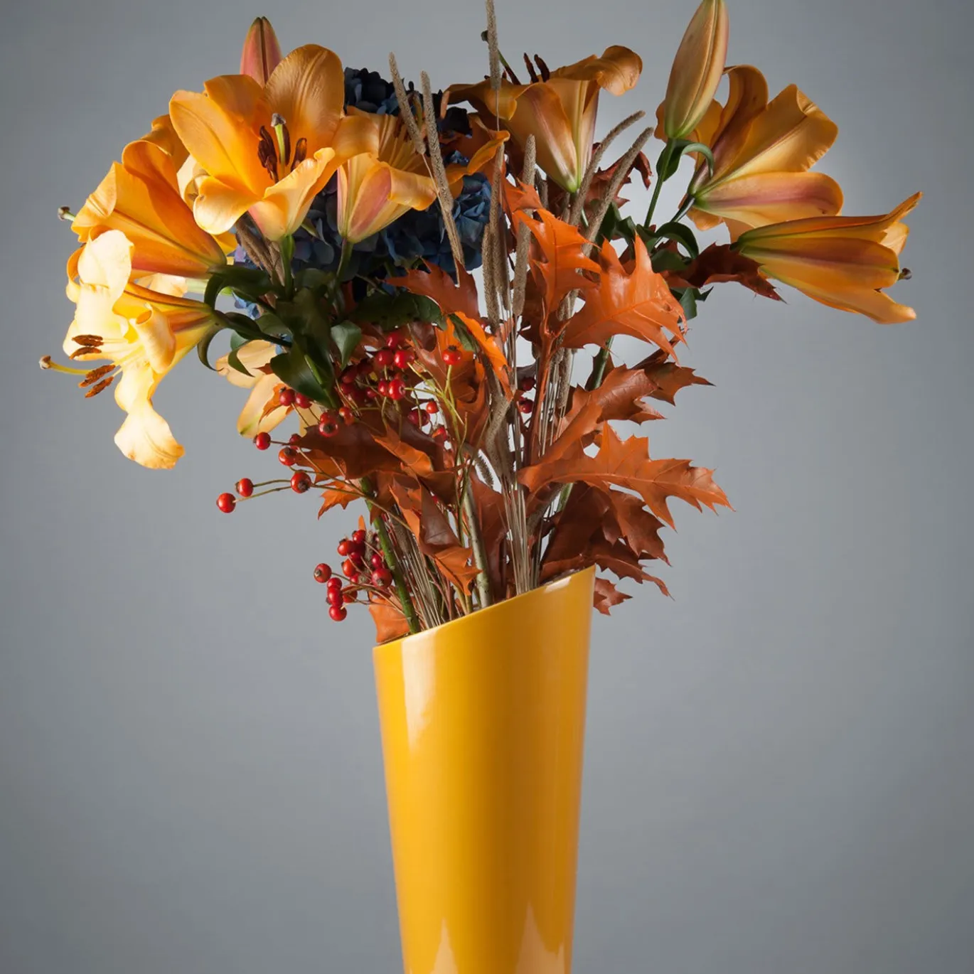 Vaso giallo Anacleto