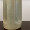 Vaso Giuseppe Bruma in ceramica smaltata verde opaco