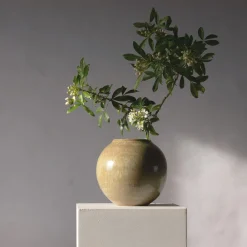 Vaso Glaze piccolo verde muschio