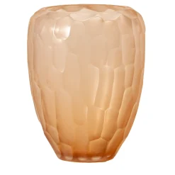 Vaso Goccia Ros� in Vetro Rosa