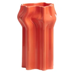 Vaso Gonfiato rosso corallo