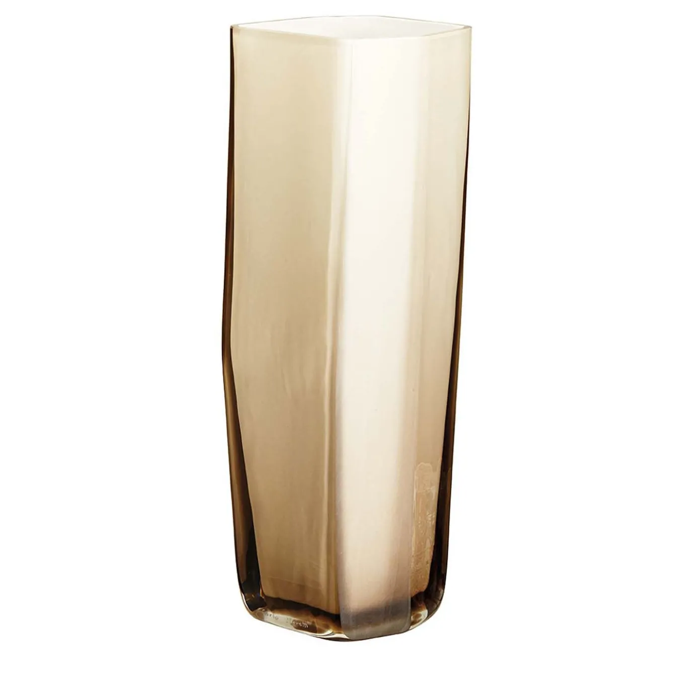 Vaso grande beige Torre di Carlo Moretti