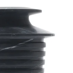 Vaso grande Capua in marquina nera di Ivan Colominas
