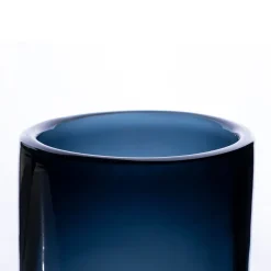 Vaso grande Cilindro - Lucido - Blu profondo