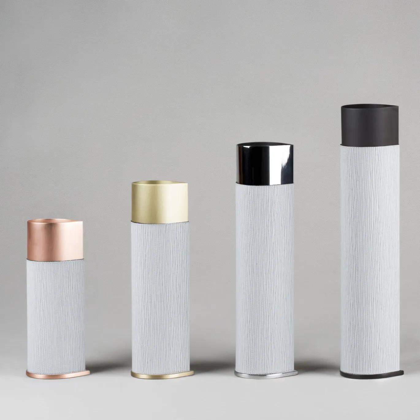 Vaso grande Drop in cromo