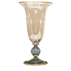 Vaso grande giallo Arlecchino