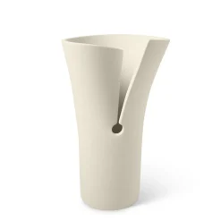 Vaso Helix Piccolo in Ceramica Beige
