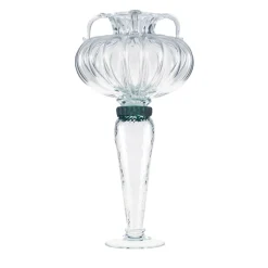 Vaso Hera trasparente e verde di Borek Sipek