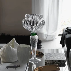 Vaso Hera trasparente e verde di Borek Sipek