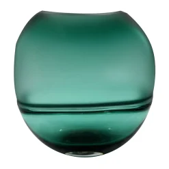 Vaso Incalmo in vetro verde smeraldo