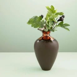 Vaso in Ceramica a Collo Lungo Medio Riflesso Marsili