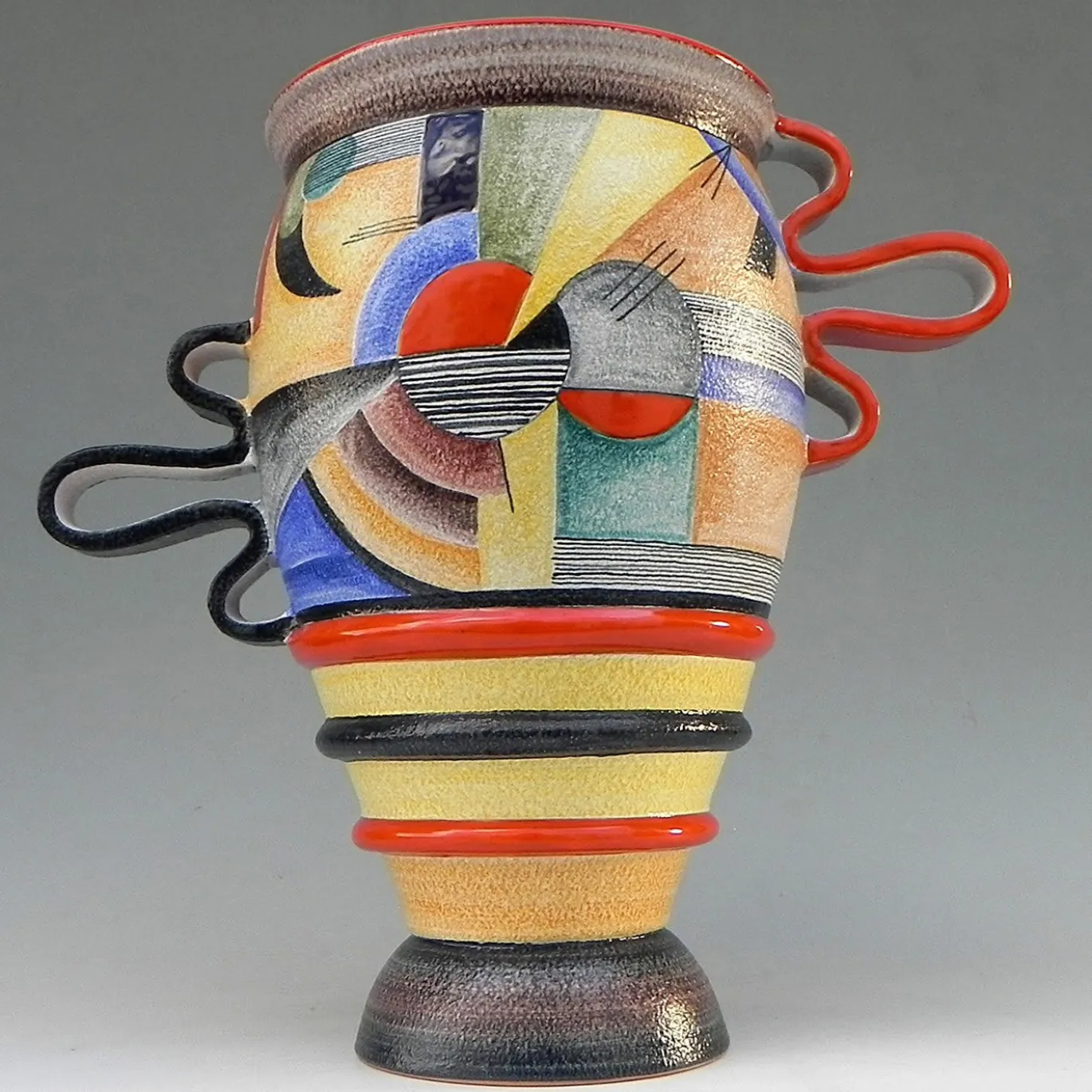 Vaso in ceramica Futurista 900