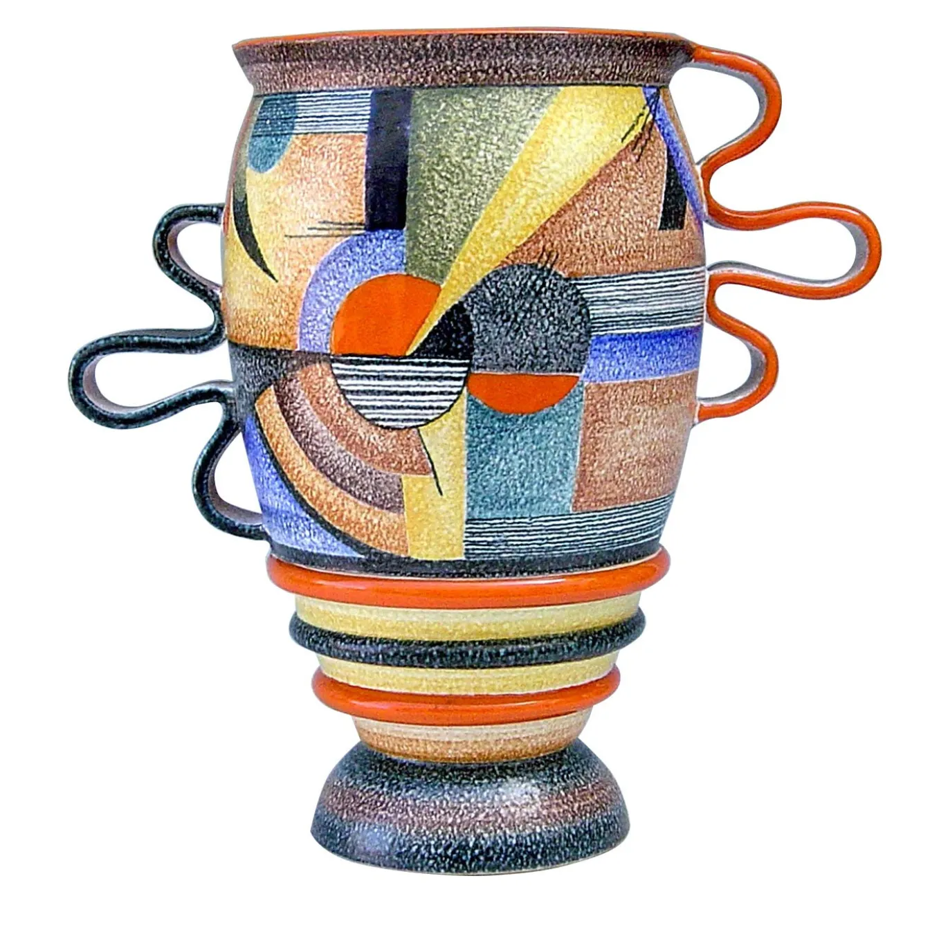 Vaso in ceramica Futurista 900