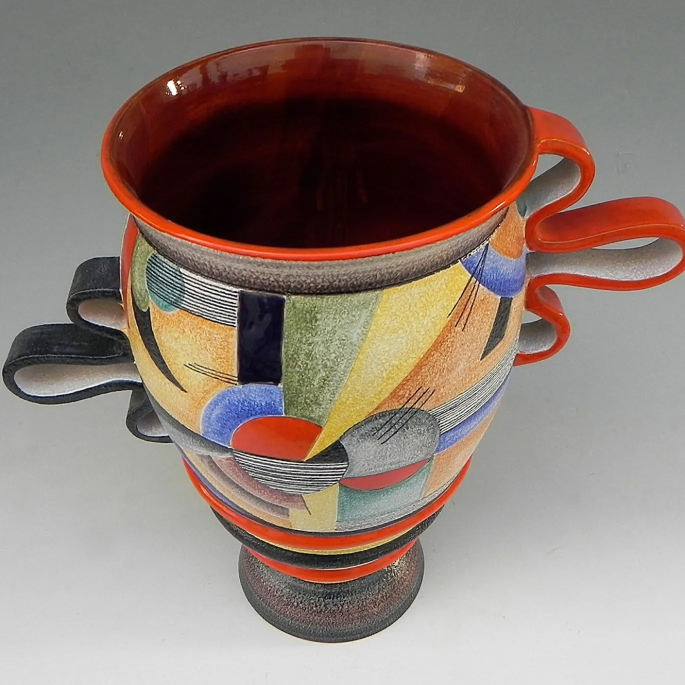 Vaso in ceramica Futurista 900