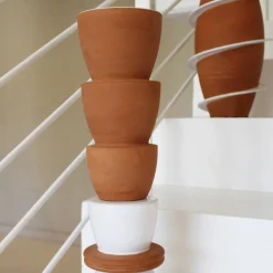 Vaso in Ceramica In Progress #2 di Ugo La Pietra