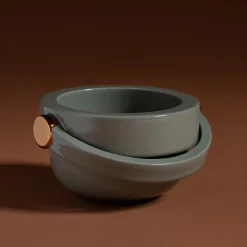Vaso in ceramica Jarra lucido verde tundra