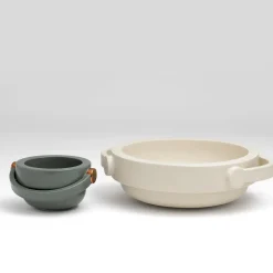 Vaso in ceramica Jarra lucido verde tundra