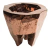 Vaso in ceramica Monolite 2 Bronzo
