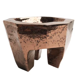 Vaso in ceramica Monolite 1 Bronzo