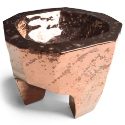 Vaso in ceramica Monolite 1 Bronzo