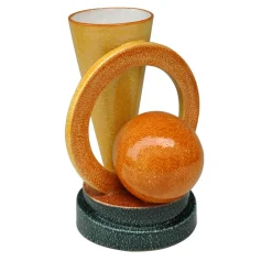 Vaso in ceramica Motorato Sfera Cono