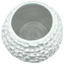 Vaso in Ceramica Olive Serie Onda Avorio