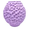 Vaso in Ceramica Olive Serie Onda Lilla Campanula