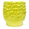 Vaso in Ceramica Onda Giallo Margherita di Parigi
