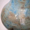 Vaso in ceramica Pianosa 2 marrone e azzurro