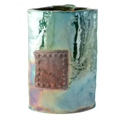 Vaso in Ceramica Policroma Antica Leggenda di Nino Basso #1