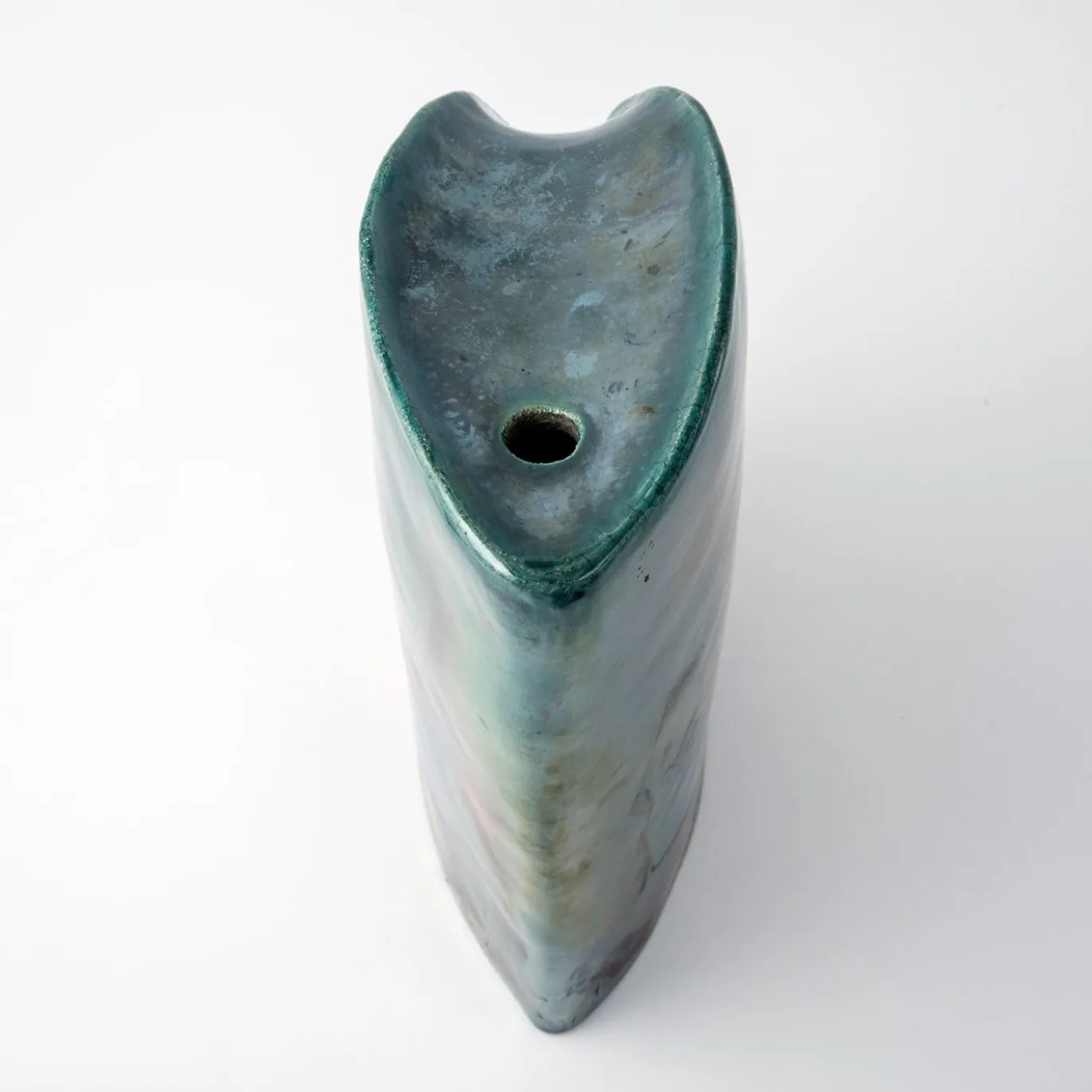 Vaso in Ceramica Policroma Aurora a Positano di Nino Basso