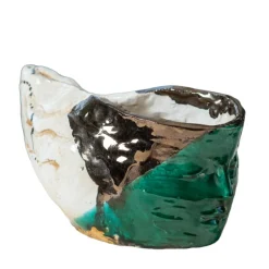 Vaso in ceramica policroma La Forza Del Vento