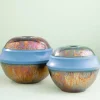 Vaso in Ceramica Policromatico Riflesso Cielo
