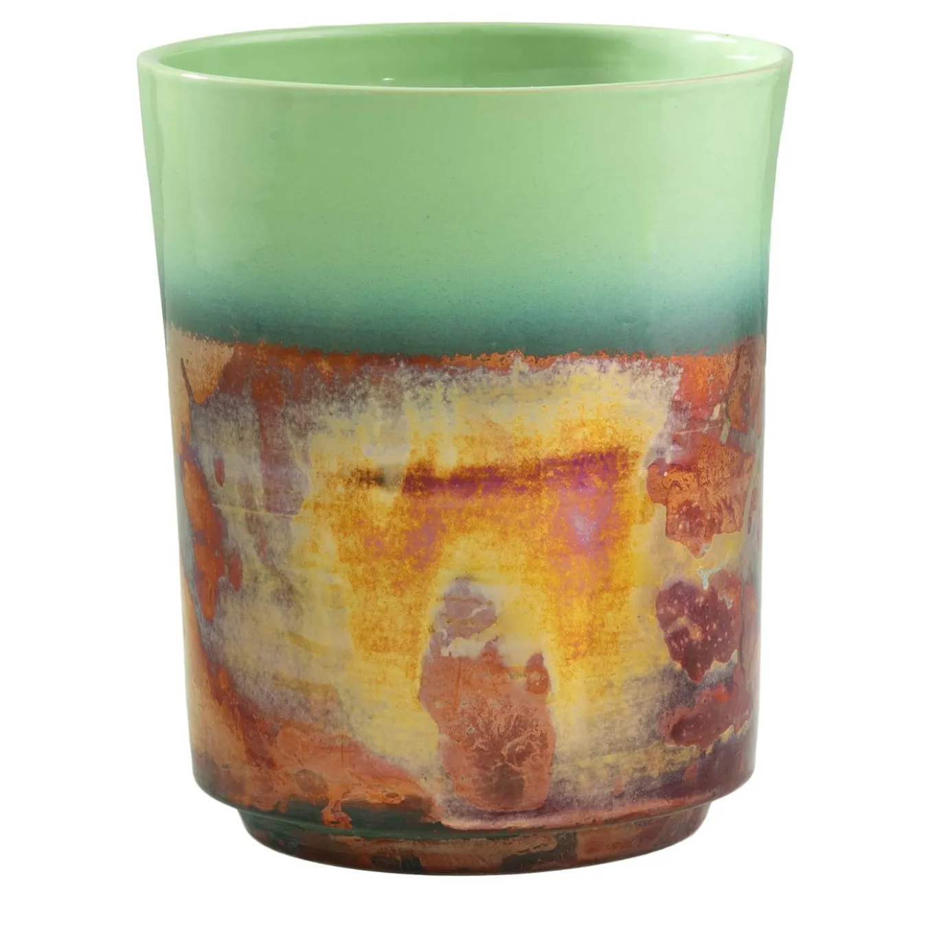 Vaso in Ceramica Policromatico Riflesso Alba #2