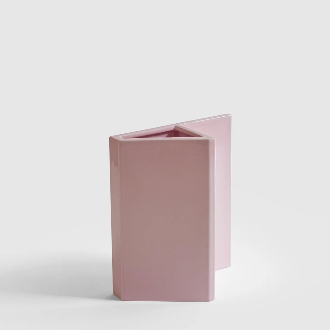 Vaso in ceramica rosa Knight