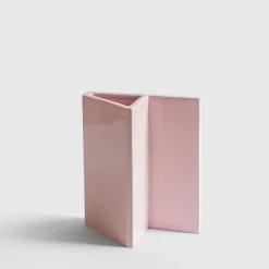 Vaso in ceramica rosa Knight