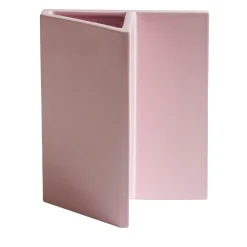 Vaso in ceramica rosa Knight