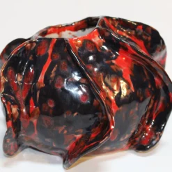 Vaso in ceramica rossa Efesto