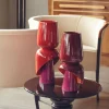 Vaso in Ceramica Rossa Toulipa di Luca Binaglia