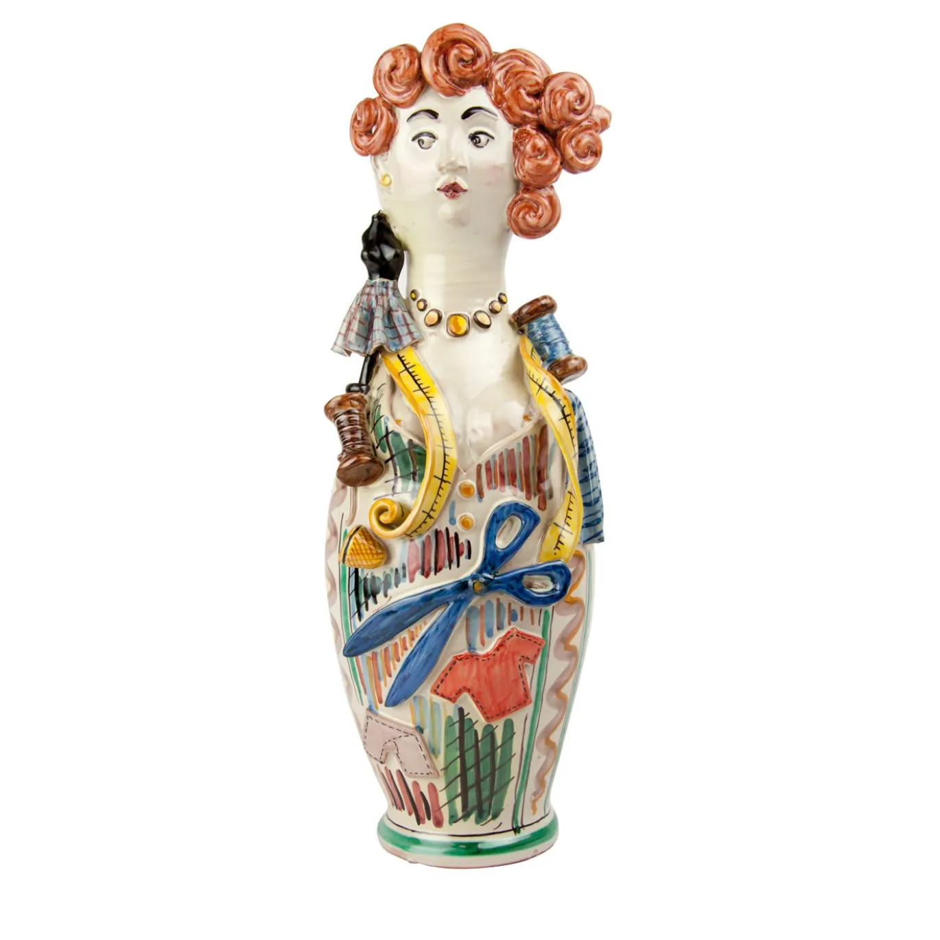 Vaso in ceramica The Seamstress