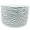 Vaso in Ceramica Tubone Serie Onda Avorio