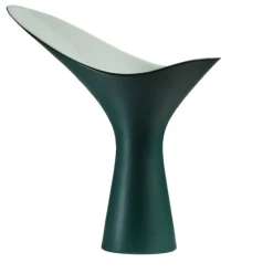 Vaso in Ceramica Verde Scuro Kàlla di Luca Binaglia
