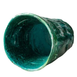Vaso in ceramica Verdigris di Voglia di Mare