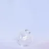 Vaso in cristallo trasparente soffiato a mano Nuvola