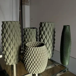 Vaso India in Scarti di Erbe Aromatiche